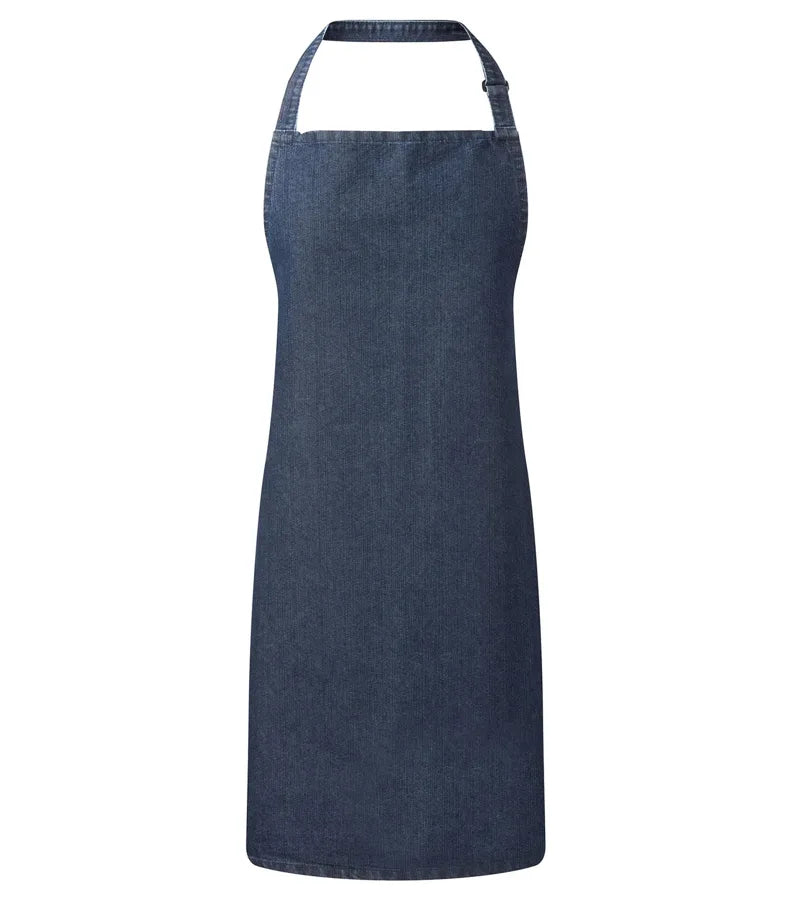 Colours bib apron IndigoDenim