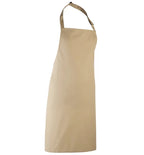 Colours bib apron Khaki