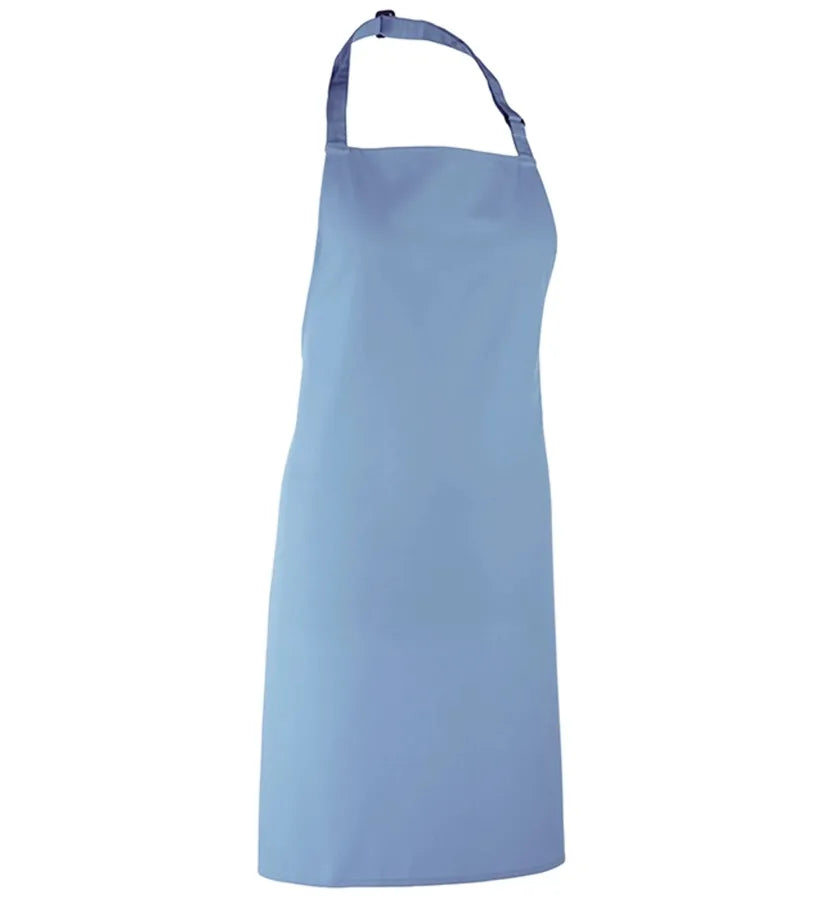 Colours bib apron MidBlue