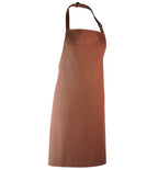 Colours bib apron Mocha