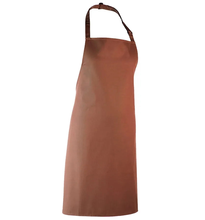 Colours bib apron Mocha