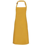 Colours bib apron Mustard