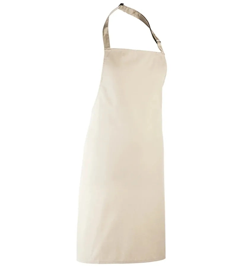 Colours bib apron Natural