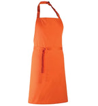 Colours bib apron Orange