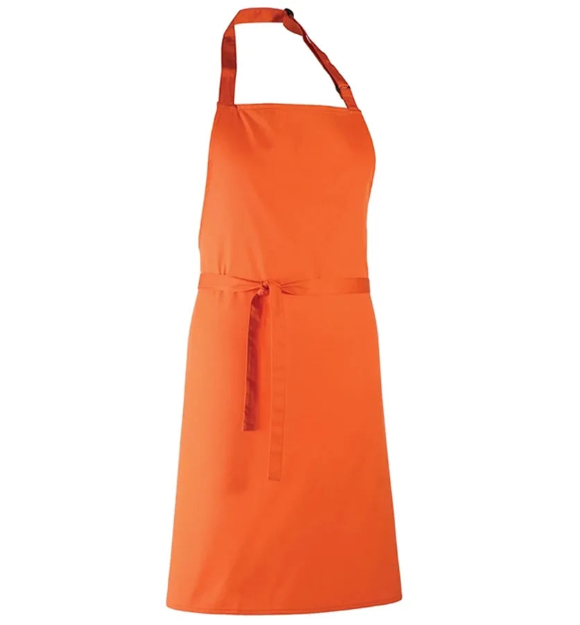 Colours bib apron Orange
