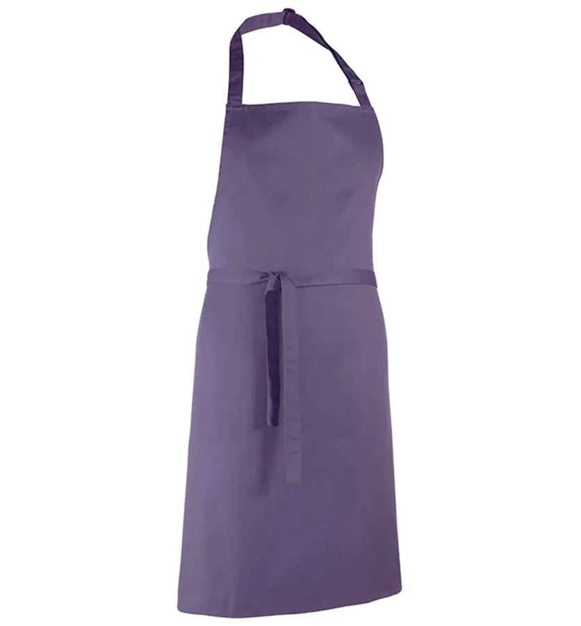 Colours bib apron Purple