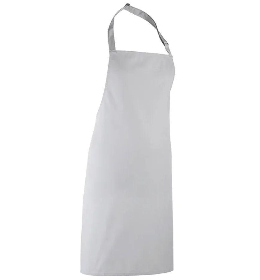 Colours bib apron Silver