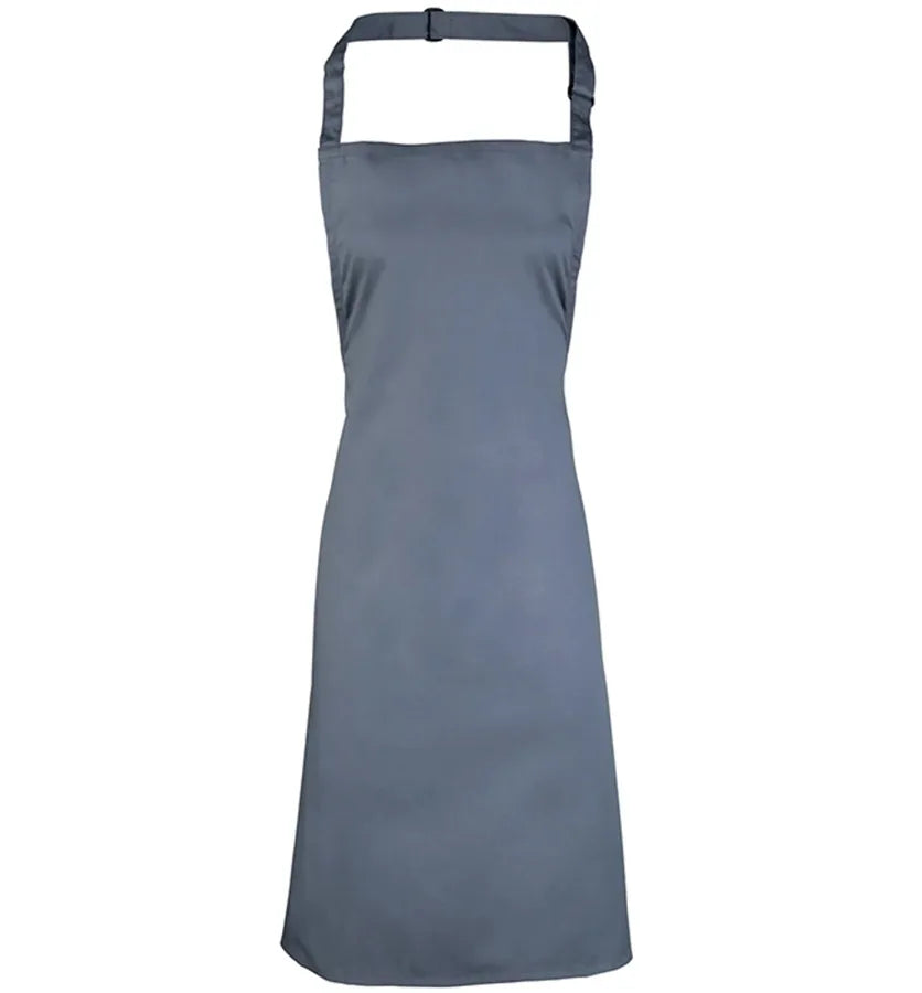 Colours bib apron Steel