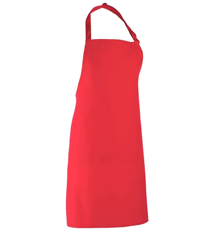 Colours bib apron StrawberryRed