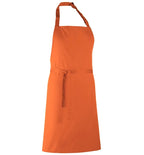 Colours bib apron Terracotta