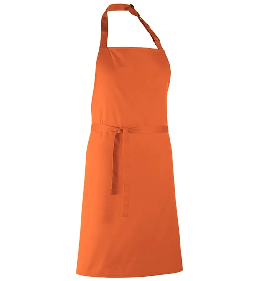 Colours bib apron Terracotta