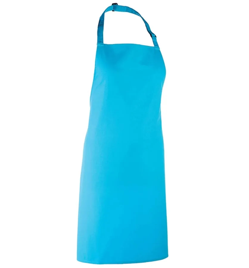 Colours bib apron Turquoise