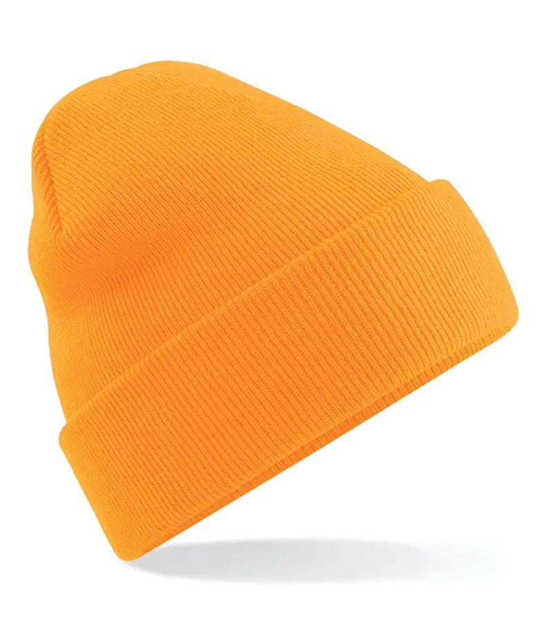 Original Cuffed Beanie FluorescentOrange