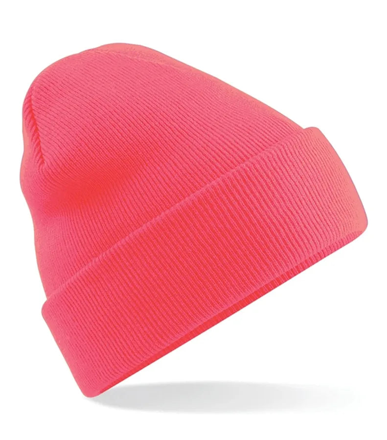 Original Cuffed Beanie FluorescentPink