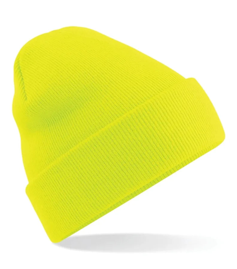 Original Cuffed Beanie FluorescentYellow