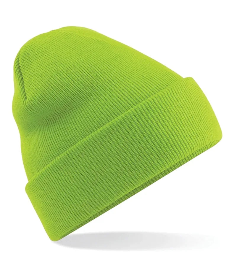 Original Cuffed Beanie LimeGreen