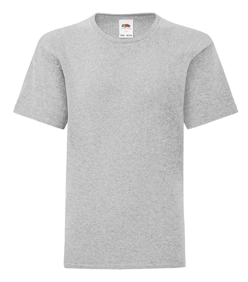 Kids Iconic T Heather Grey