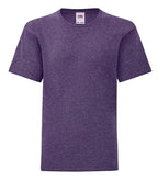 Kids Iconic T HeatherPurple