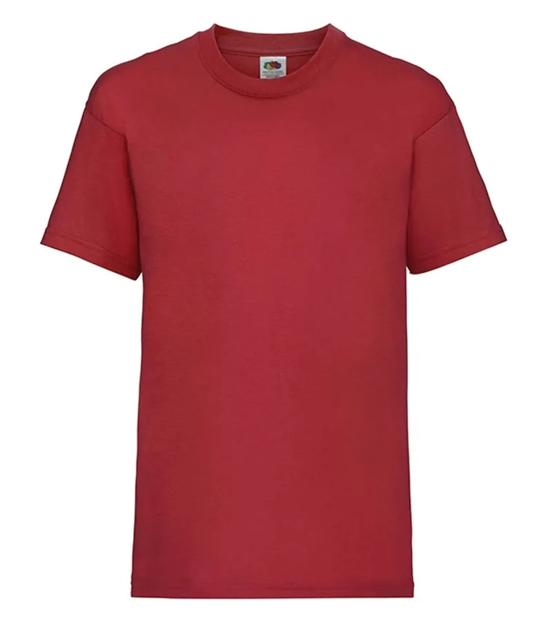 Kids Valueweight T Red