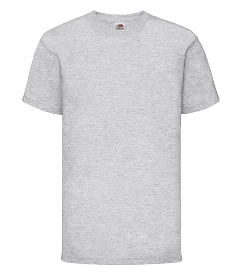 Kids Valueweight T Heather Grey