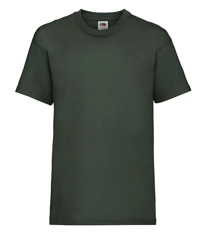 Kids Valueweight T Bottle Green