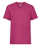 Kids Valueweight T Fuchsia