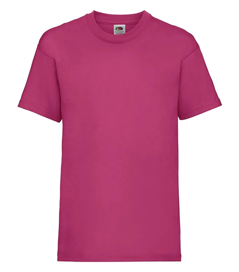 Kids Valueweight T Fuchsia