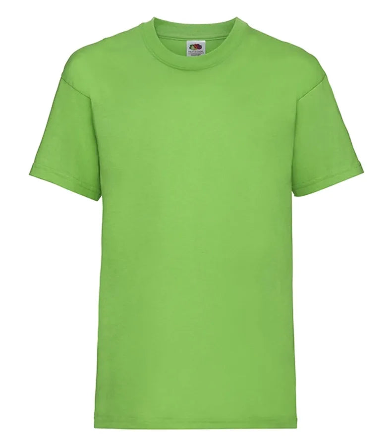 Kids Valueweight T Lime