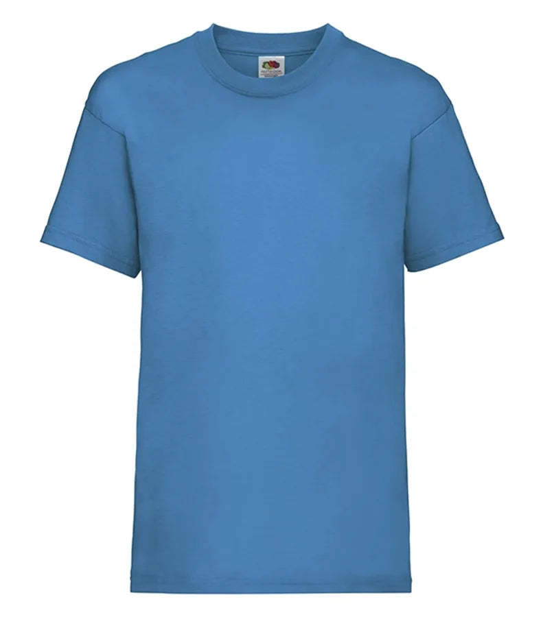 Kids Valueweight T AzureBlue