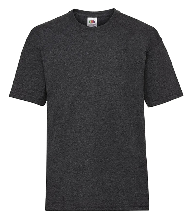 Kids Valueweight T DarkHeatherGrey
