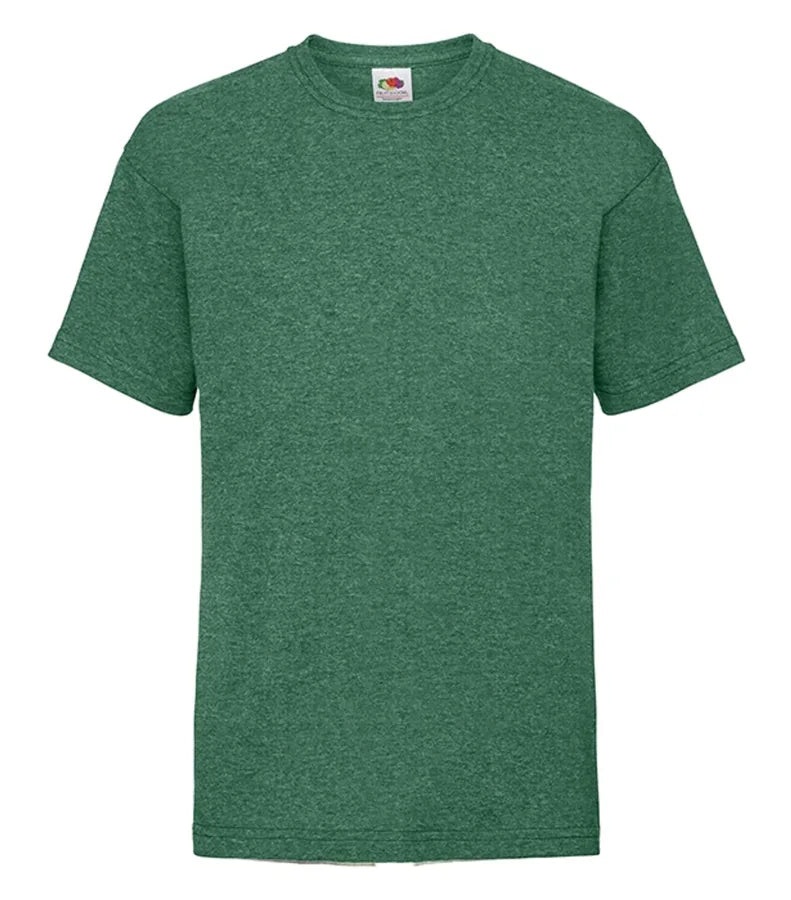 Kids Valueweight T HeatherGreen