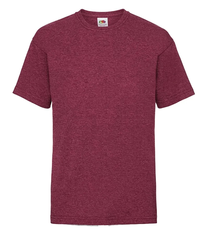 Kids Valueweight T HeatherRed