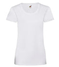 Ladies Valueweight T White