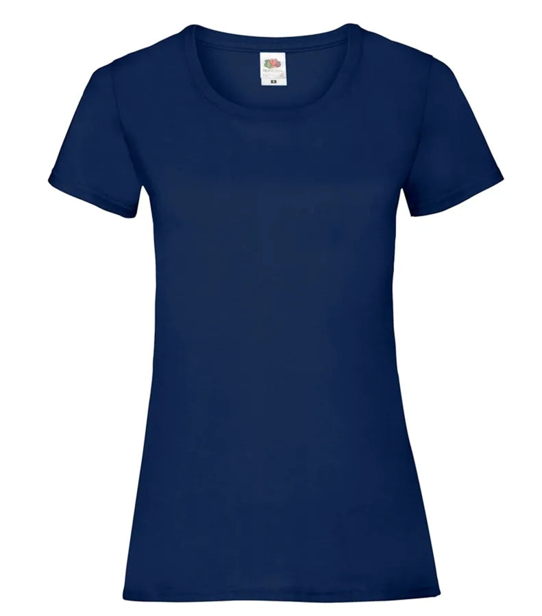 Ladies Valueweight T Navy