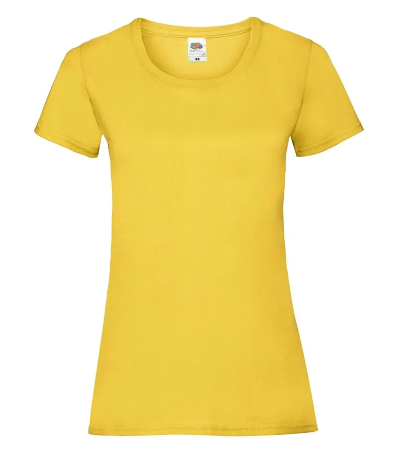 Ladies Valueweight T Sunflower