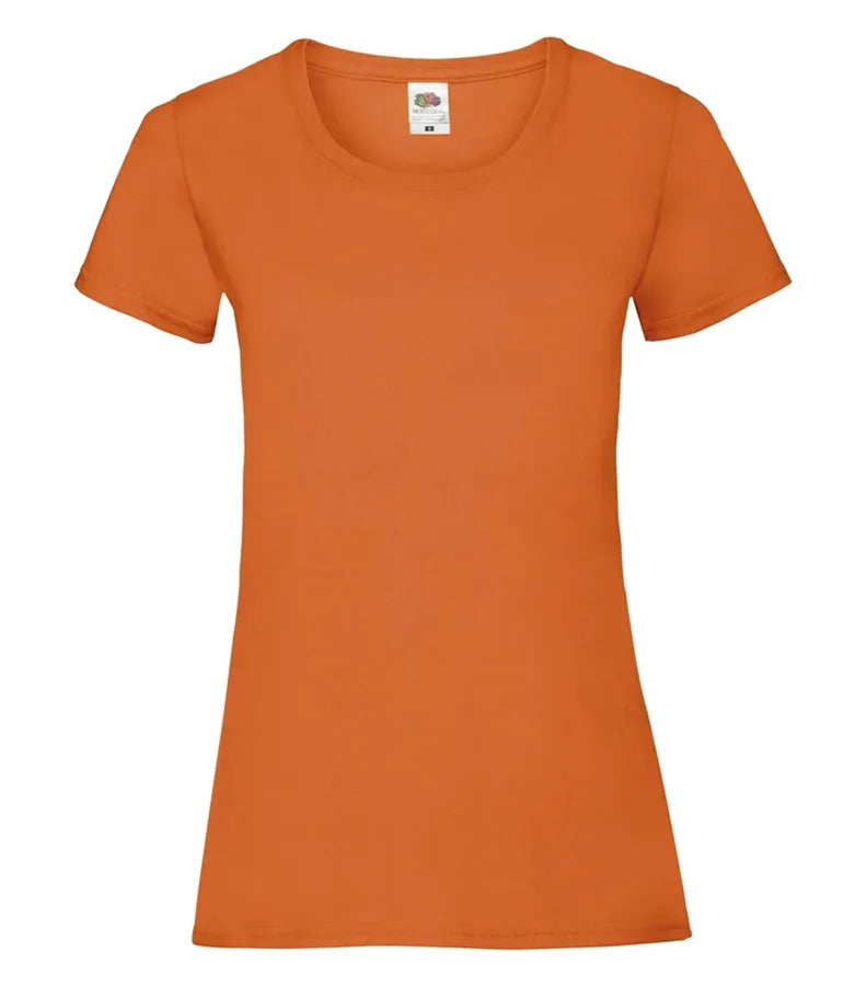 Ladies Valueweight T Orange