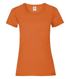Ladies Valueweight T Orange
