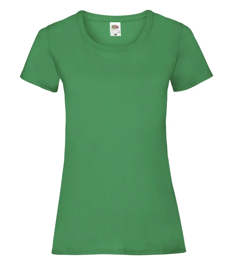 Ladies Valueweight T KellyGreen