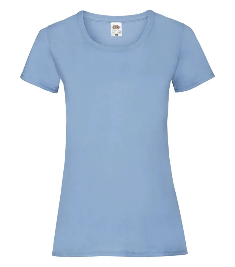 Ladies Valueweight T NewSkyBlue