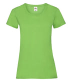 Ladies Valueweight T Lime