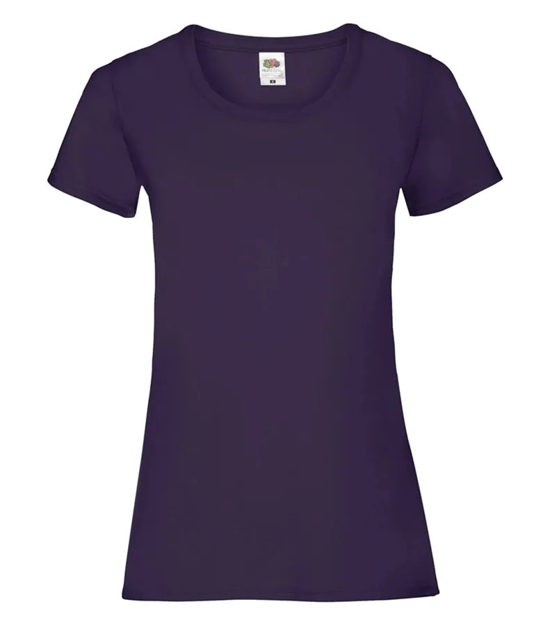 Ladies Valueweight T NewPurple