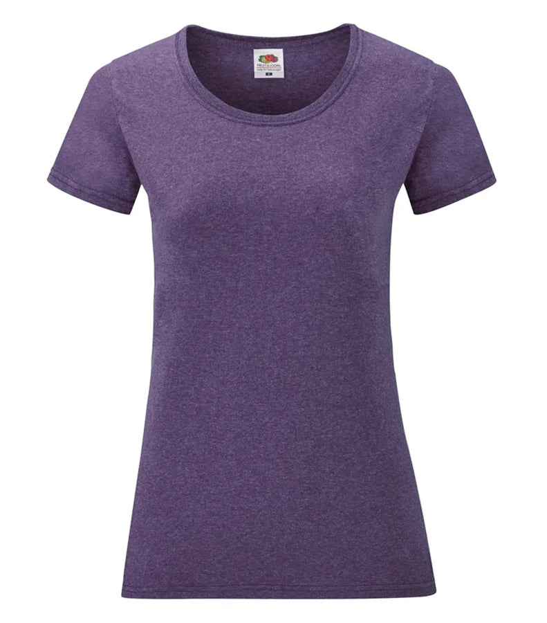 Ladies Valueweight T HeatherPurple