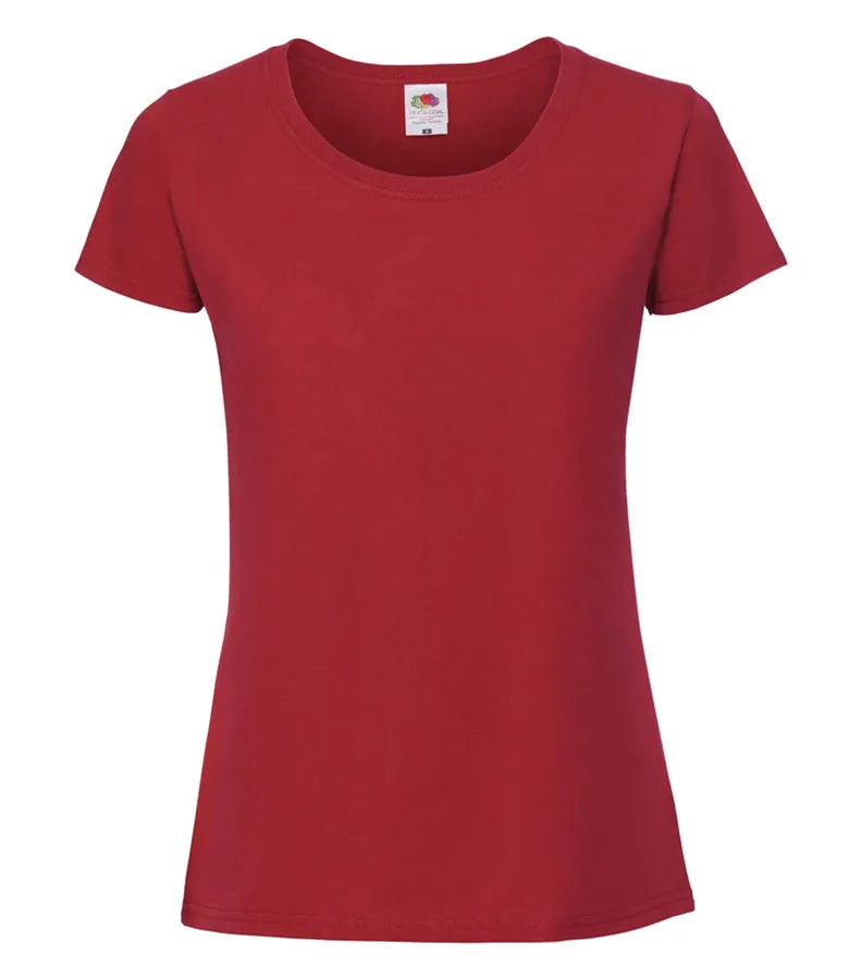 Ladies Iconic 195 T Red