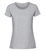 Ladies Iconic 195 T Heather Grey
