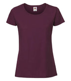 Ladies Iconic 195 T Burgundy