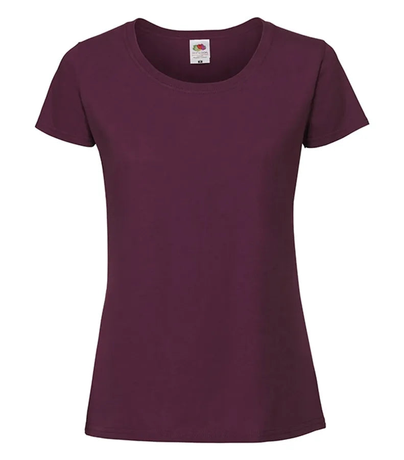 Ladies Iconic 195 T Burgundy