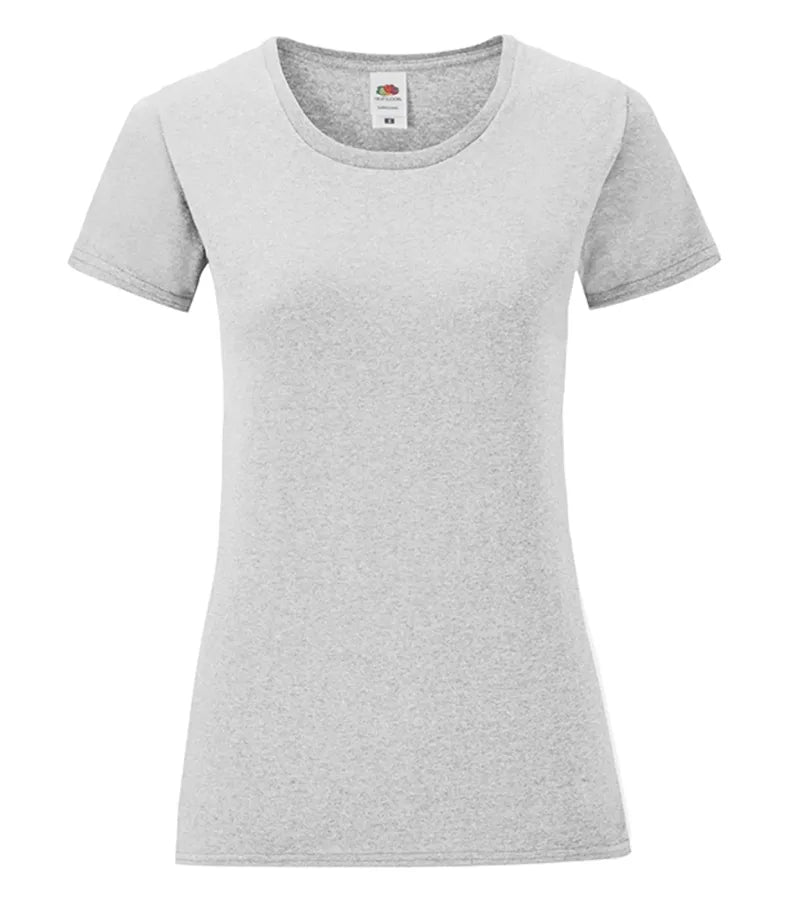 Ladies Iconic 150 T Heather Grey