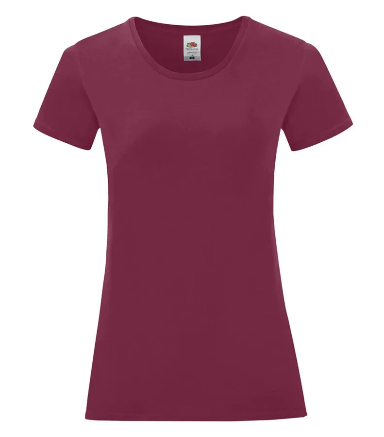 Ladies Iconic 150 T Burgundy