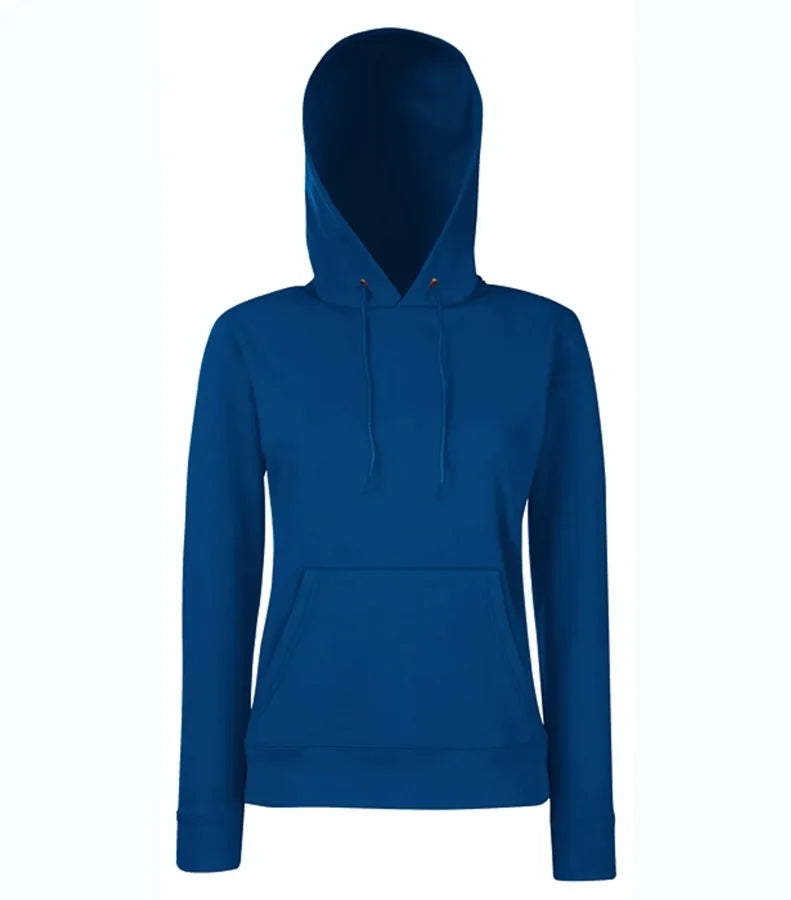 Ladies Classic Hooded Sweat Navy