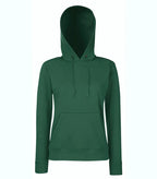 Ladies Classic Hooded Sweat Bottle Green